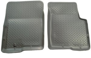 Toyota Tacoma Floor Mats - Front - Husky Liners - Classic Style - Gray - `95-`04